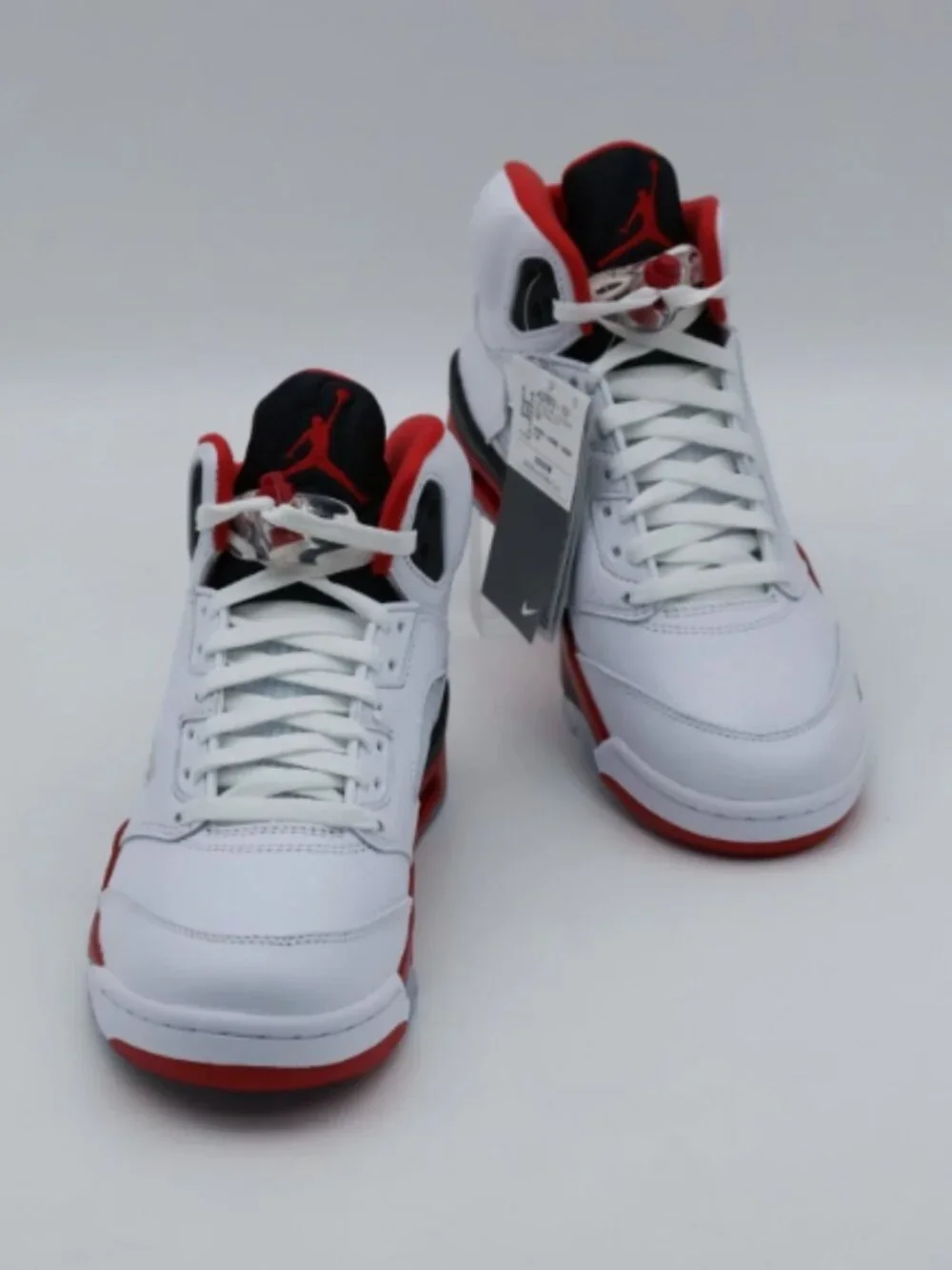 Nike Air Jordan 5 Retro OG Fire Red Black Tongue
